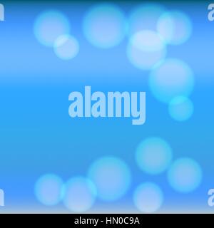 Moderne et coloré lumineux lumière bleue juteux lisse couleur gradient résumé fond papier peint. Vector illustration couleur trouble, flou dégradé, busines Illustration de Vecteur