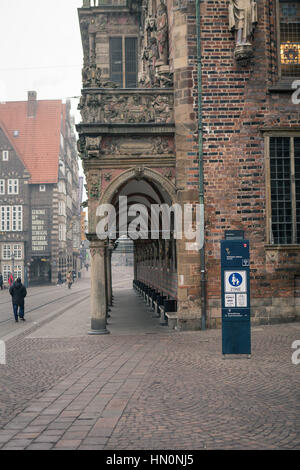 AltStadt, la vieille ville de Brême, Allemagne Banque D'Images