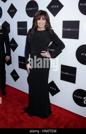 Marie Osmond arrive à la TV Land Awards le 11 avril 2015 à Beverly Hills, Californie. Photo par Francis Specker Banque D'Images