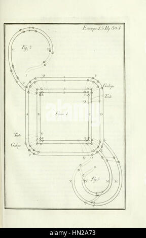 Da Luz e libéral Nobre Arte da Cavallaria, Estampa XLV, p. 304 Banque D'Images