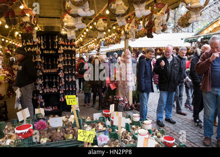 Marché de noël de Liverpool Banque D'Images