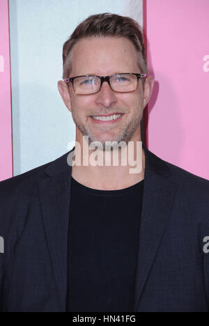 Hollywood, Californie, USA. 7 Février, 2017. David Monohan. Los Angeles Première de HBO's série limitée ''Big petits mensonges'' tenue à l'Théâtre chinois de Grauman 6. Credit : Birdie Thompson/AdMedia/ZUMA/Alamy Fil Live News Banque D'Images