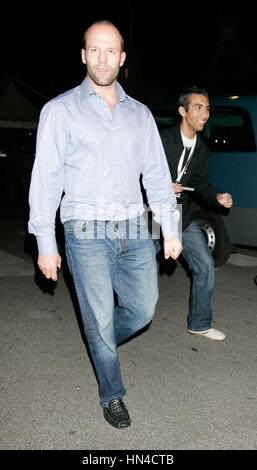 Acteur Jason Stratham dehors et environ au Festival de Cannes à Cannes, France, le 20 mai 2007. Crédit photo : Francis Specker Banque D'Images