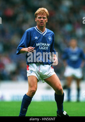 MO JOHNSTON Glasgow Rangers FC 26 Septembre 1991 Banque D'Images