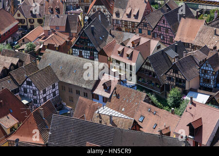 Kaysersberg, Alsace, France Banque D'Images