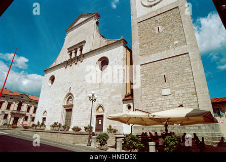 L'Italie, Frioul-Vénétie Julienne, Cividale, cathédrale. Banque D'Images