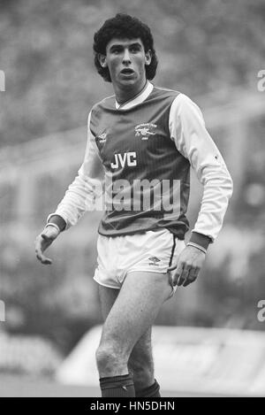 MARTIN KEOWN ARSENAL FC 16 février 1986 Banque D'Images