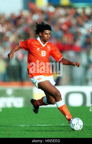 FRANK RIJKAARD HOLLAND & AC Milan 25 juin 1992 Banque D'Images