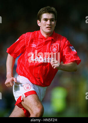 NIGEL CLOUGH Nottingham Forest FC 07 Septembre 1992 Banque D'Images