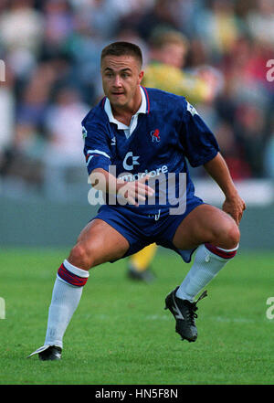 DENNIS WISE FC Chelsea 18 Septembre 1992 Banque D'Images