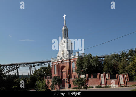 Notre Dame du Mont Carmel Eglise Catholique Romaine à Poughkeepsie, New York, United States. Banque D'Images
