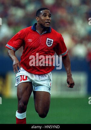 JOHN BARNES ANGLETERRE & LIVERPOOL FC 29 Juin 1993 Banque D'Images