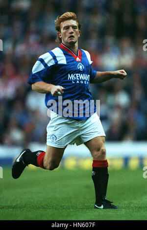 STUART MCCALL Glasgow Rangers FC 04 Août 1993 Banque D'Images