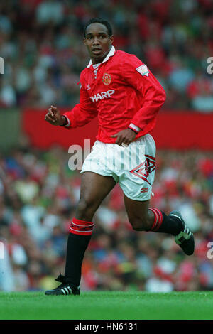PAUL INCE MANCHESTER UNITED FC 24 Août 1993 Banque D'Images