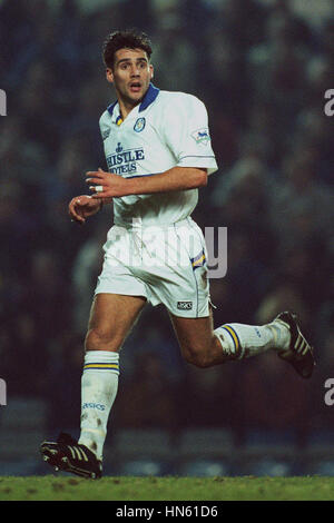 JOHN PEMBERTON LEEDS UNITED FC 11 Décembre 1993 Banque D'Images