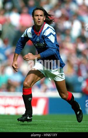 MARK HATELEY Glasgow Rangers FC 01 Septembre 1993 Banque D'Images