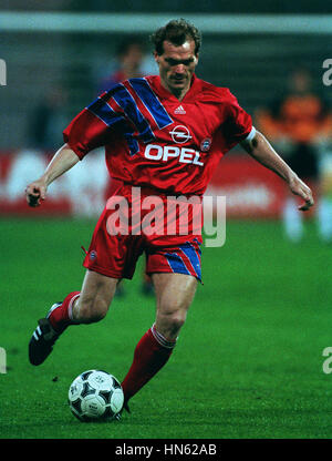 JAN WOUTERS BAYERN MUNCHEN FC 10 Mai 1993 Banque D'Images