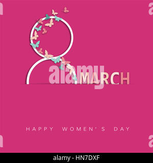 Jeune fille et sa licorne magique Banque D'Images