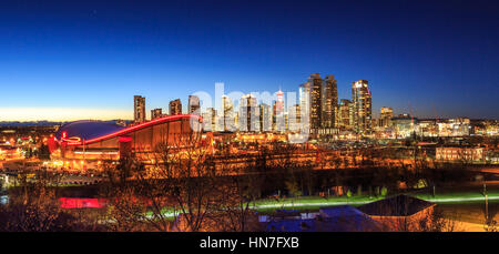 Scotiabank Saddledome Banque D'Images