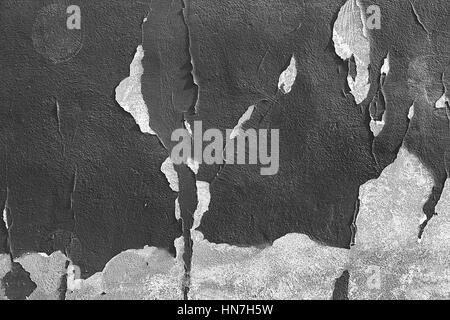 Peeling mur rouge, détail d'un mur en ruine et abandonné Banque D'Images