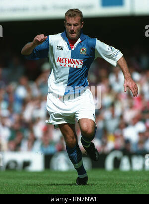 ALAN SHEARER Blackburn Rovers FC 23 Août 1994 Banque D'Images