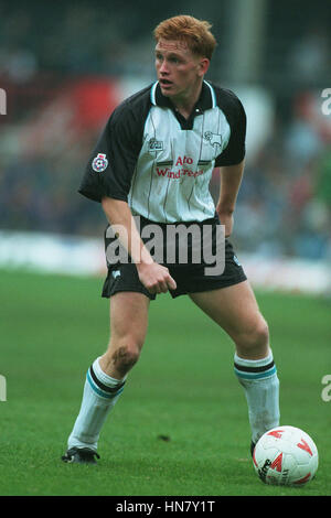 MARK PEMBRIDGE DERBY COUNTY FC 26 Septembre 1994 Banque D'Images