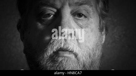 10 février 2017 - Portrait d'mddle de Young Man Crédit : Igor Golovniov/ZUMA/Alamy Fil Live News Banque D'Images