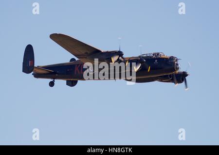 Avro Lancaster de la Royal Air Force Banque D'Images