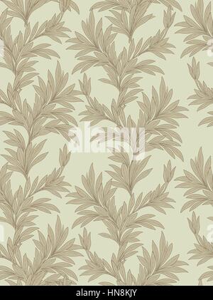 Motif floral texture. quitte le fond transparent des feuilles. Illustration de Vecteur