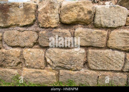 L'Angleterre, dans le Yorkshire, Newcastle - Mur d'Hadrien, également connu sous le nom de l'enceinte romaine, était une fortification défensive dans la province romaine de Britannia construit u Banque D'Images