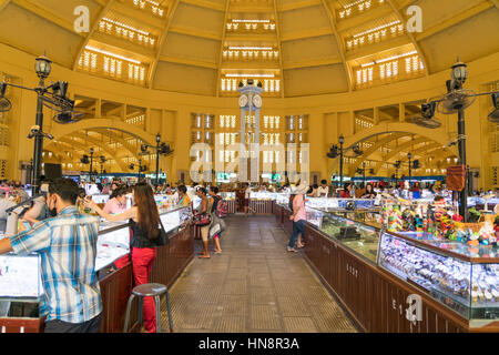 Des Innenraum Zentralmarkt, Phnom Penh, Kambodscha, Asien | Marché Central intérieur, Phnom Penh, Cambodge, Asie Banque D'Images