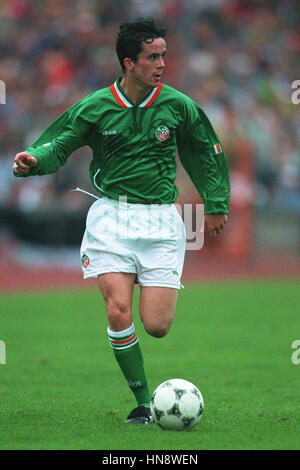 GARY KELLY EIRE & Leeds United FC 07 Juin 1994 Banque D'Images