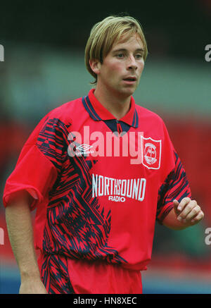 STEPHEN WRIGHT ABERDEEN FC 08 Août 1994 Banque D'Images