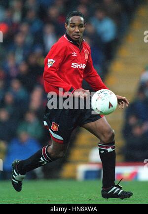 PAUL INCE MANCHESTER UNITED FC 24 Octobre 1994 Banque D'Images