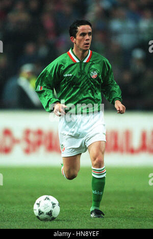 GARY KELLY EIRE & Leeds United FC 26 Mai 1994 Banque D'Images