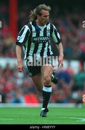 DARREN PEACOCK NEWCASTLE UNITED FC 20 Septembre 1994 Banque D'Images