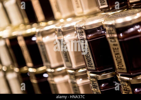 Milan, Italie. 09Th Feb 2017. Salon du Chocolat 2017 - L'événement le plus important du monde sur le chocolat. Credit : Mairo Cinquetti/Pacific Press/Alamy Live News Banque D'Images