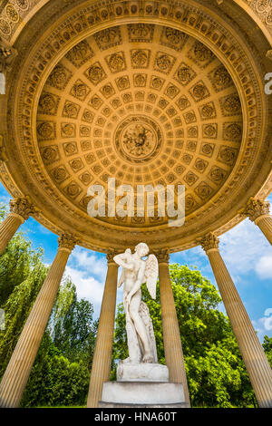 Bower d'été dans le parc du Petit Trianon à Versailles complex Banque D'Images