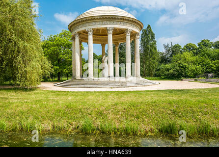 Bower d'été dans le parc du Petit Trianon à Versailles complex Banque D'Images