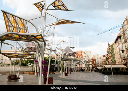 Plaza del Rey - Carthagène - Espagne Banque D'Images