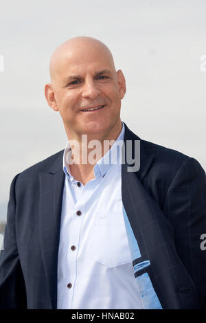 MipTV 2016, Marché International des programmes de télévision : Harlan Coben Banque D'Images