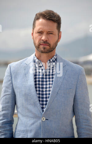 MipTV 2016, Marché International des programmes de télévision : Jason Priestley Banque D'Images