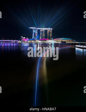 Paysage urbain de Singapour. Scènes autour de Singapour Banque D'Images