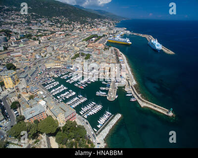 Bastia, Corse Banque D'Images