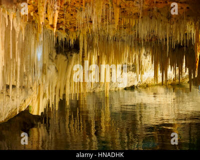 Crystal Cave, paroisse de Hamilton, Bermudes Banque D'Images