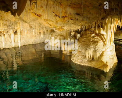 Crystal Cave, paroisse de Hamilton, Bermudes Banque D'Images