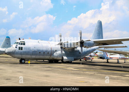 C-130 Hercules conçu et construit par Lockheed (Lockheed Martin maintenant) Banque D'Images