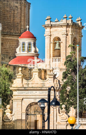 Le sanctuaire de Notre Dame de Mellieha, Malte Banque D'Images