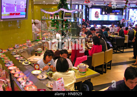 Hong Kong, Chine, 03 Décembre 2006 : la vie de la rue Hongkong Banque D'Images