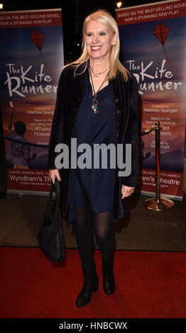 The Kite Runner appuyez sur nuit au Wyndham's Theatre, Charing Cross Road, London comprend : Anneka Rice Où : London, Royaume-Uni Quand : 10 Jan 2017 Credit : WENN.com Banque D'Images